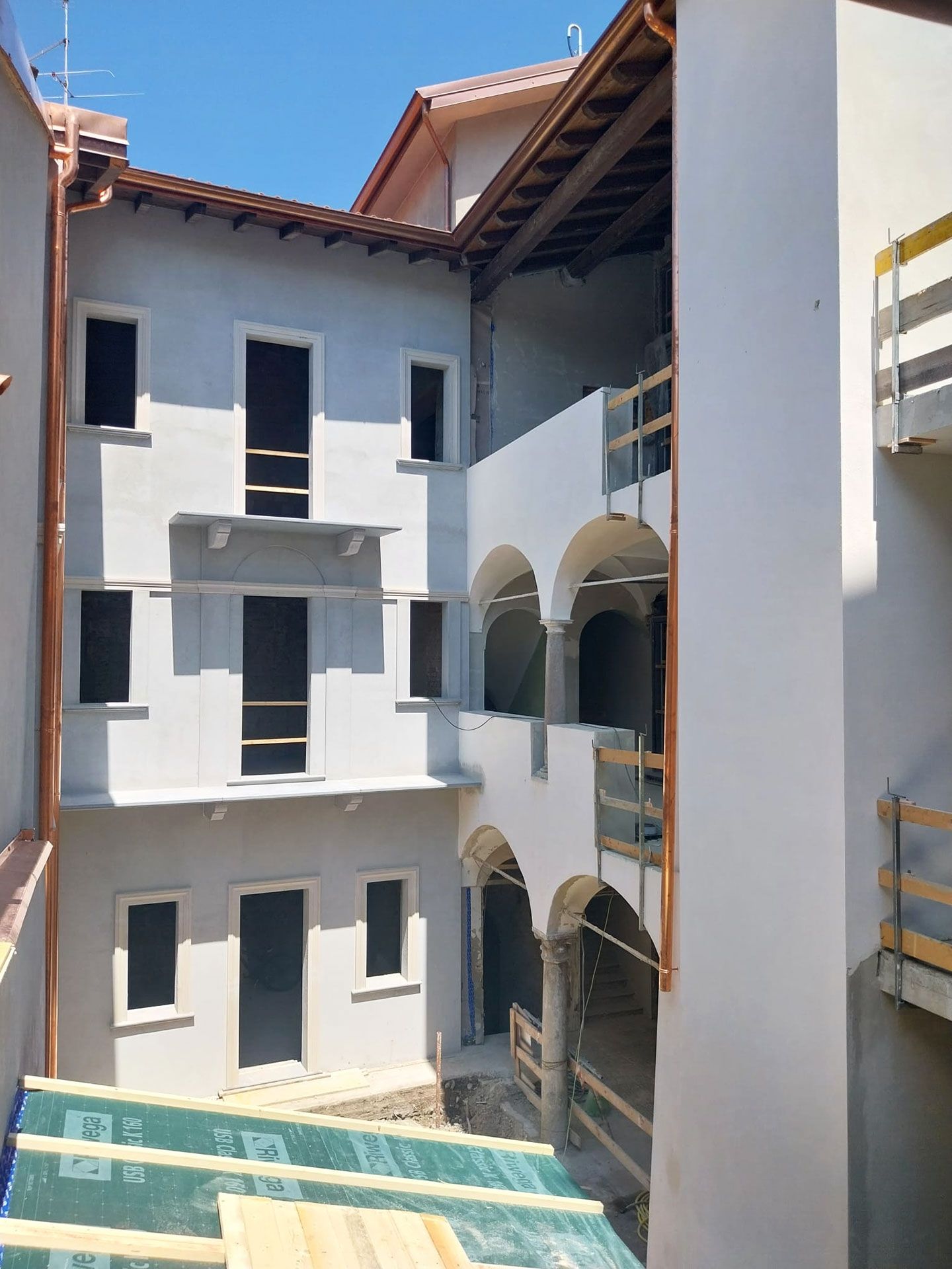 Vista cortile interno