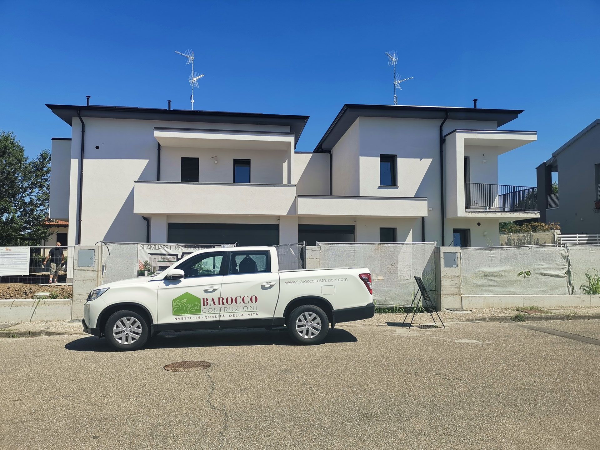 Villa con nuovo mezzo Barocco..