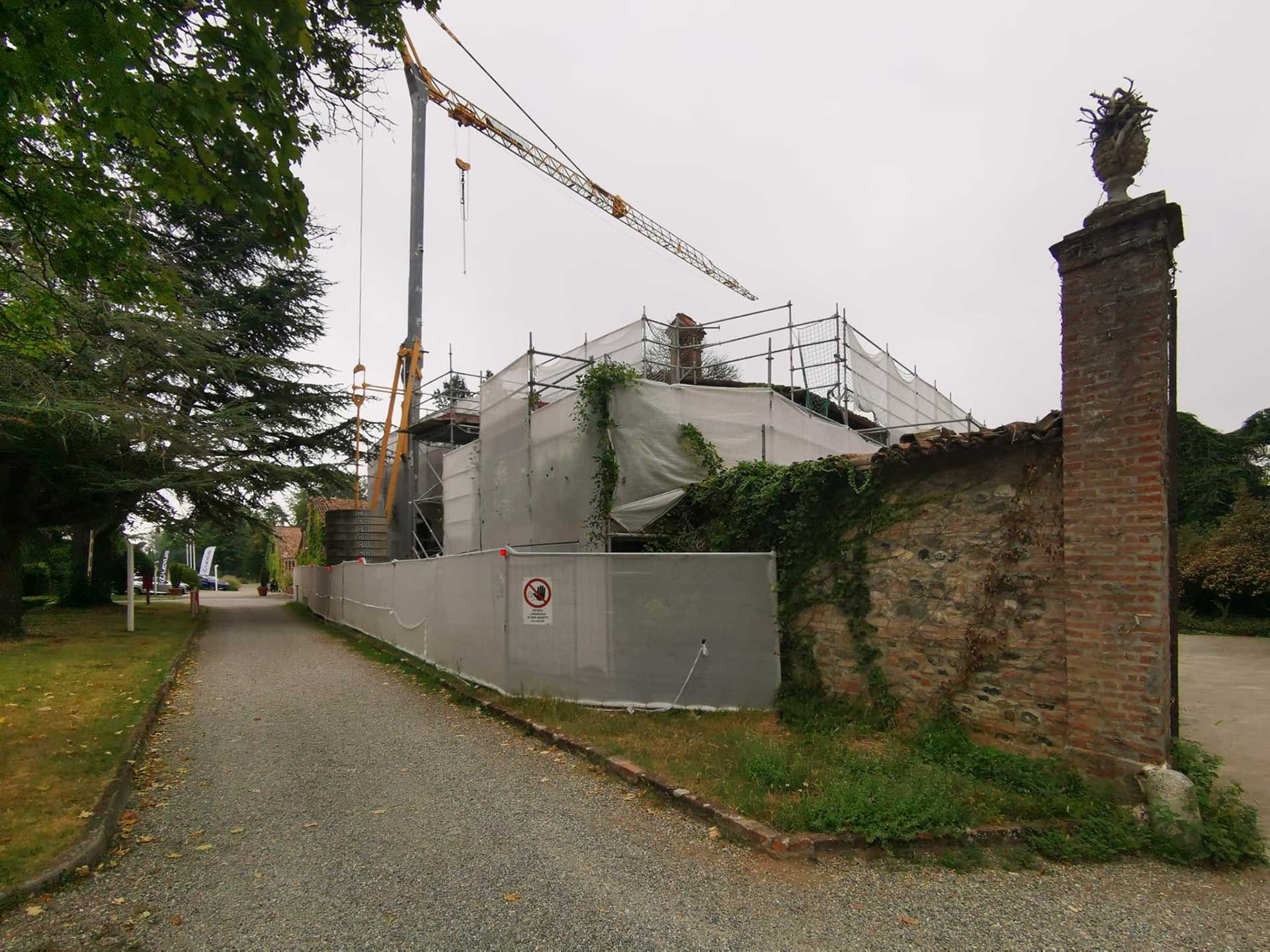 Vista angolo dx 