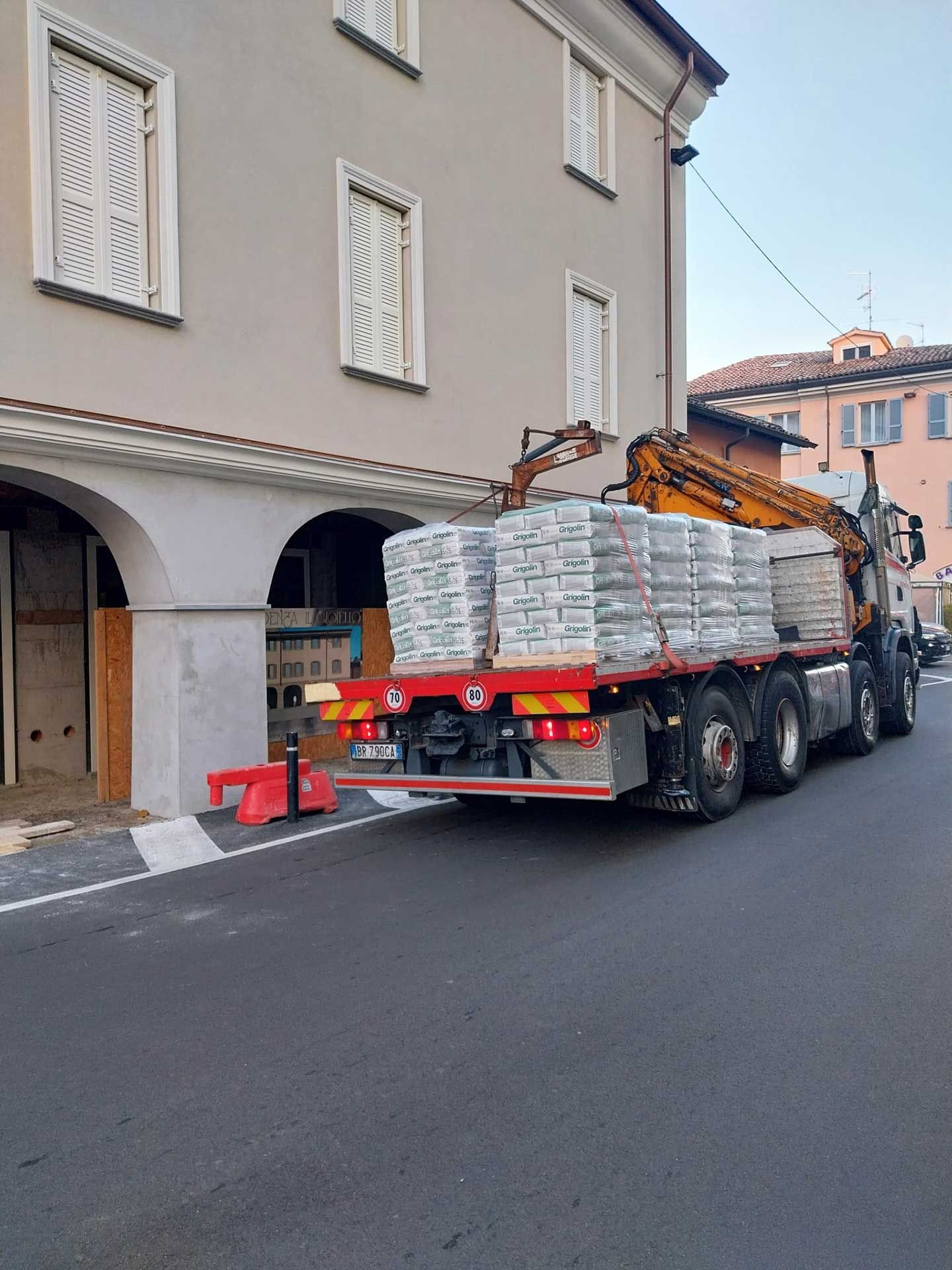 Consegna intonaco 