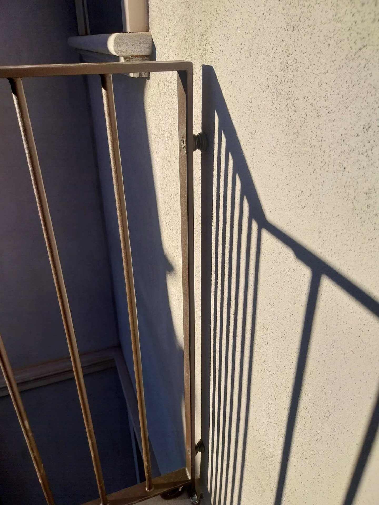 Particolare delle ringhiere