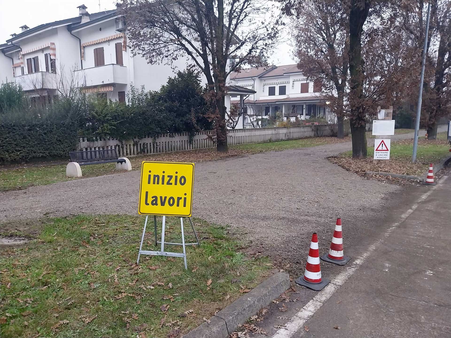 Messa in sicurezza ingresso vialetto