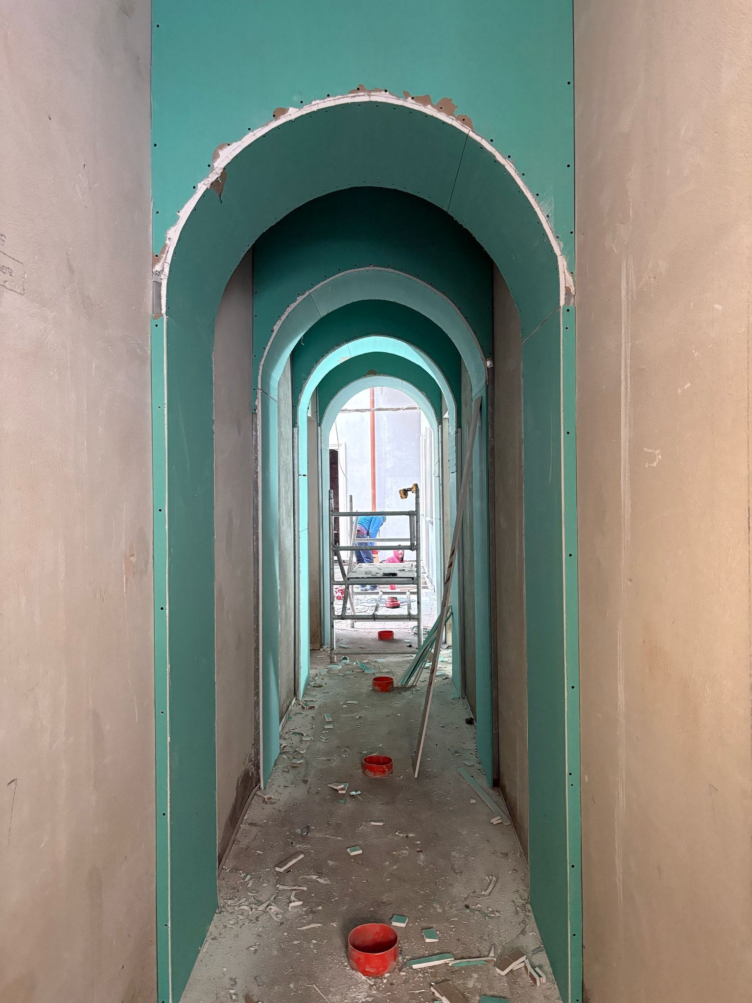 Lavorazione ingresso pedonale