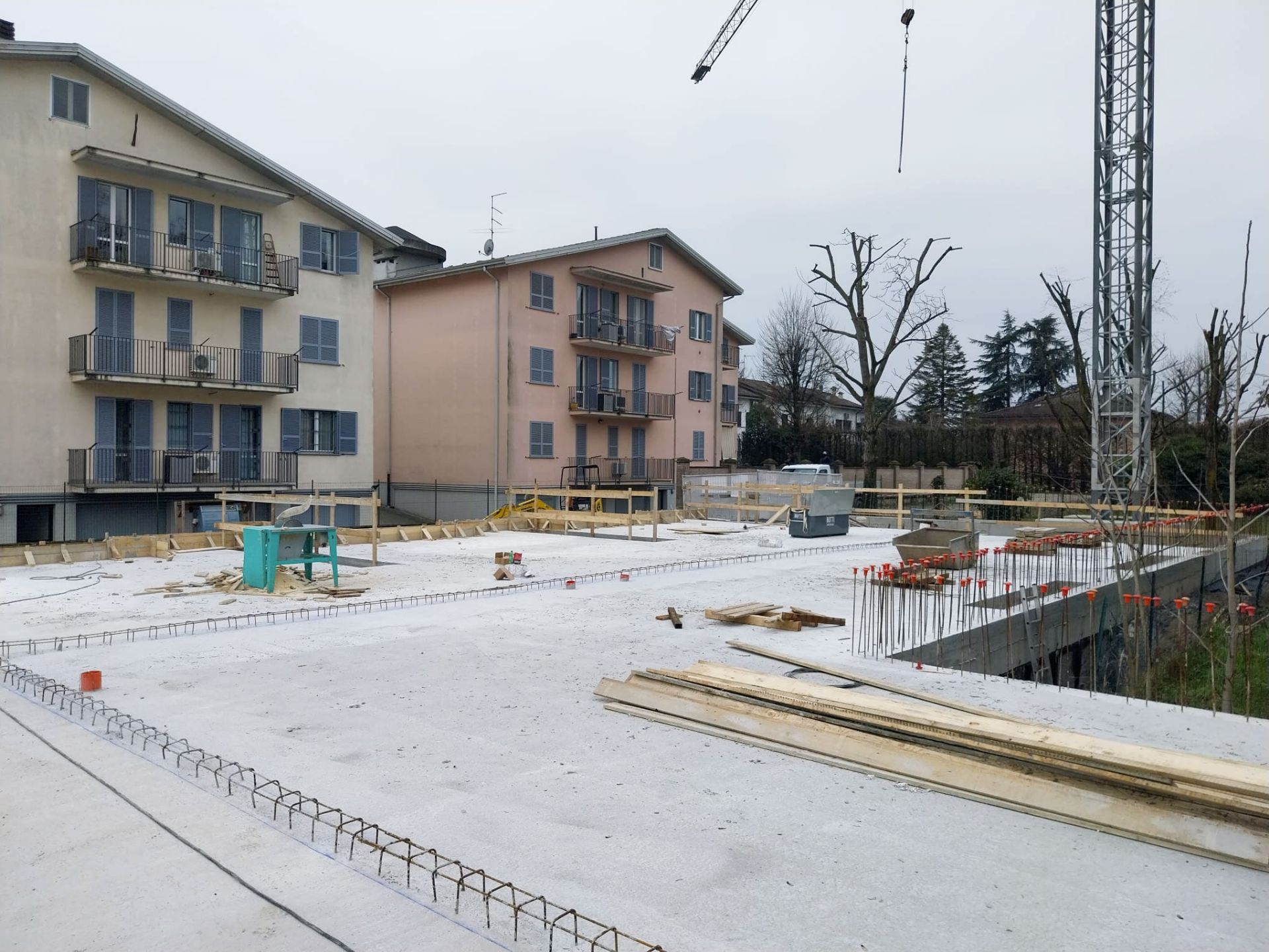 Armatura cordolo base XLAM
