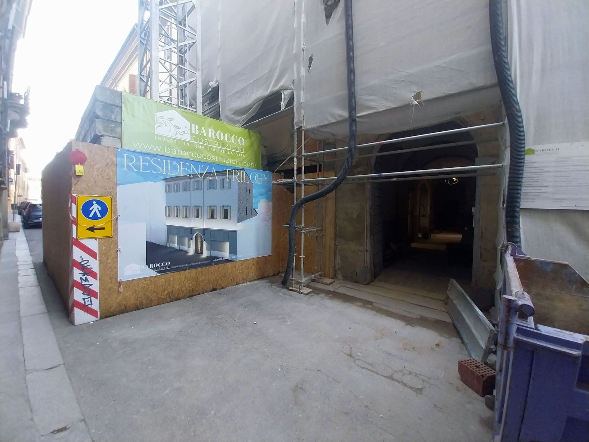 Ingresso cantiere