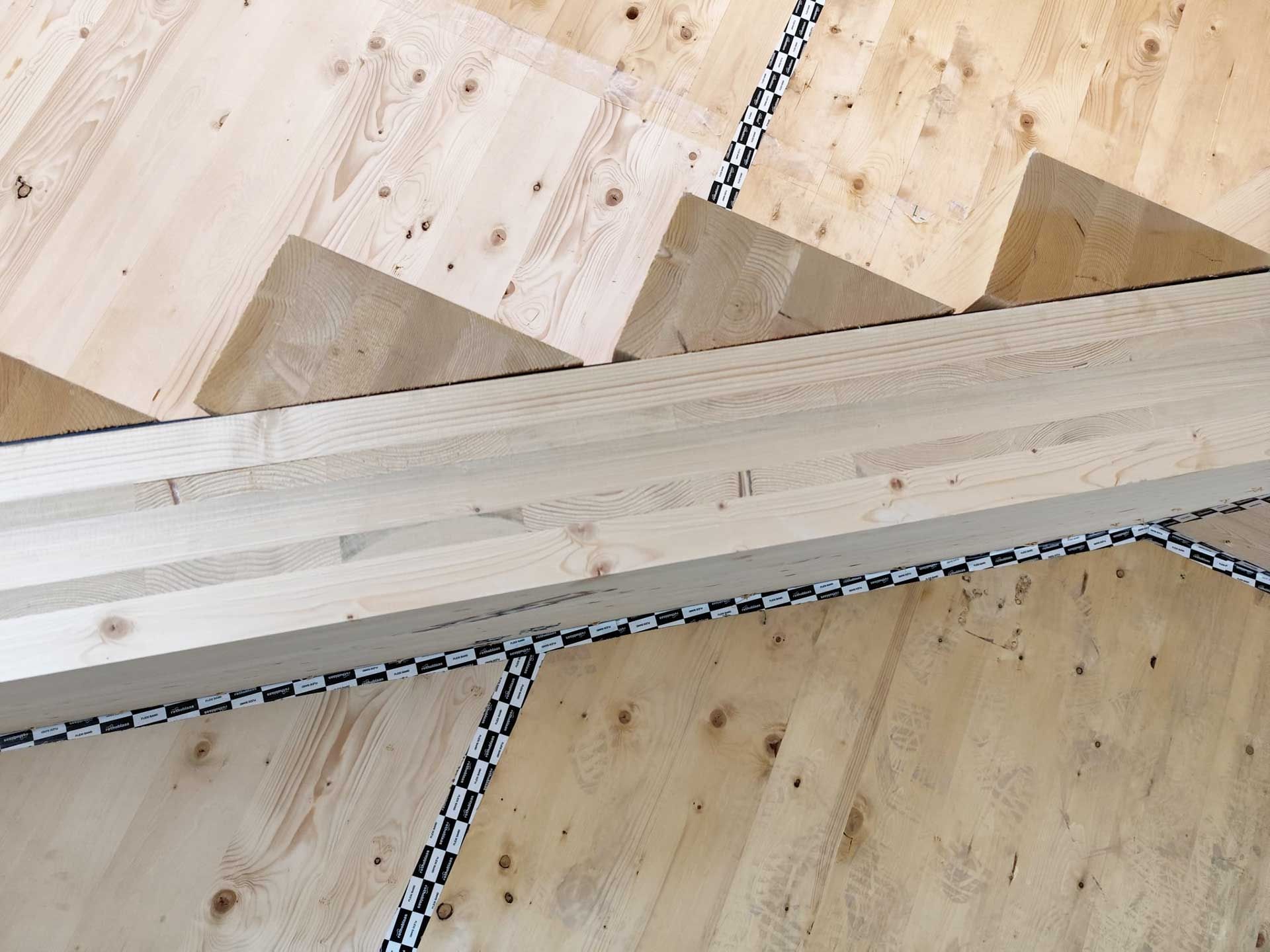 Particolare della struttura scala