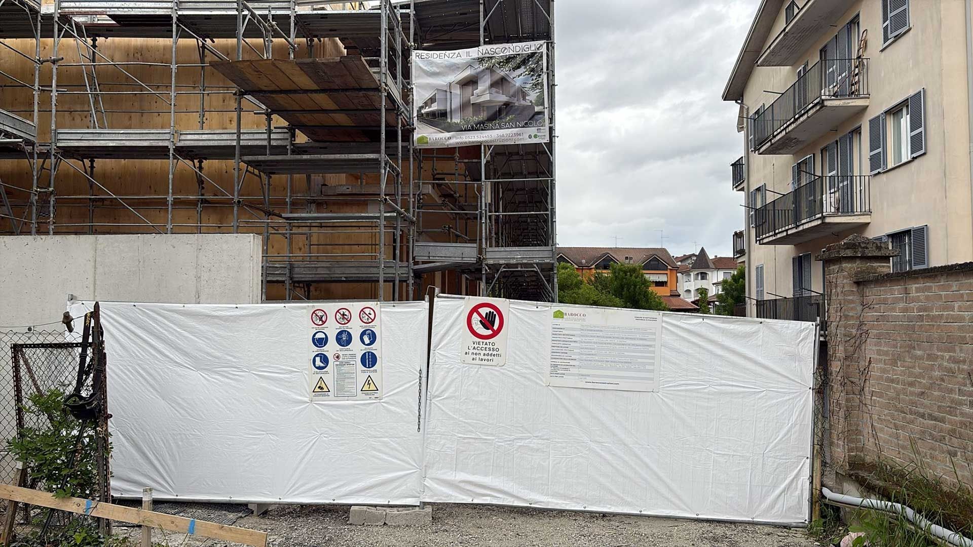 Accesso al cantiere in sicurezza