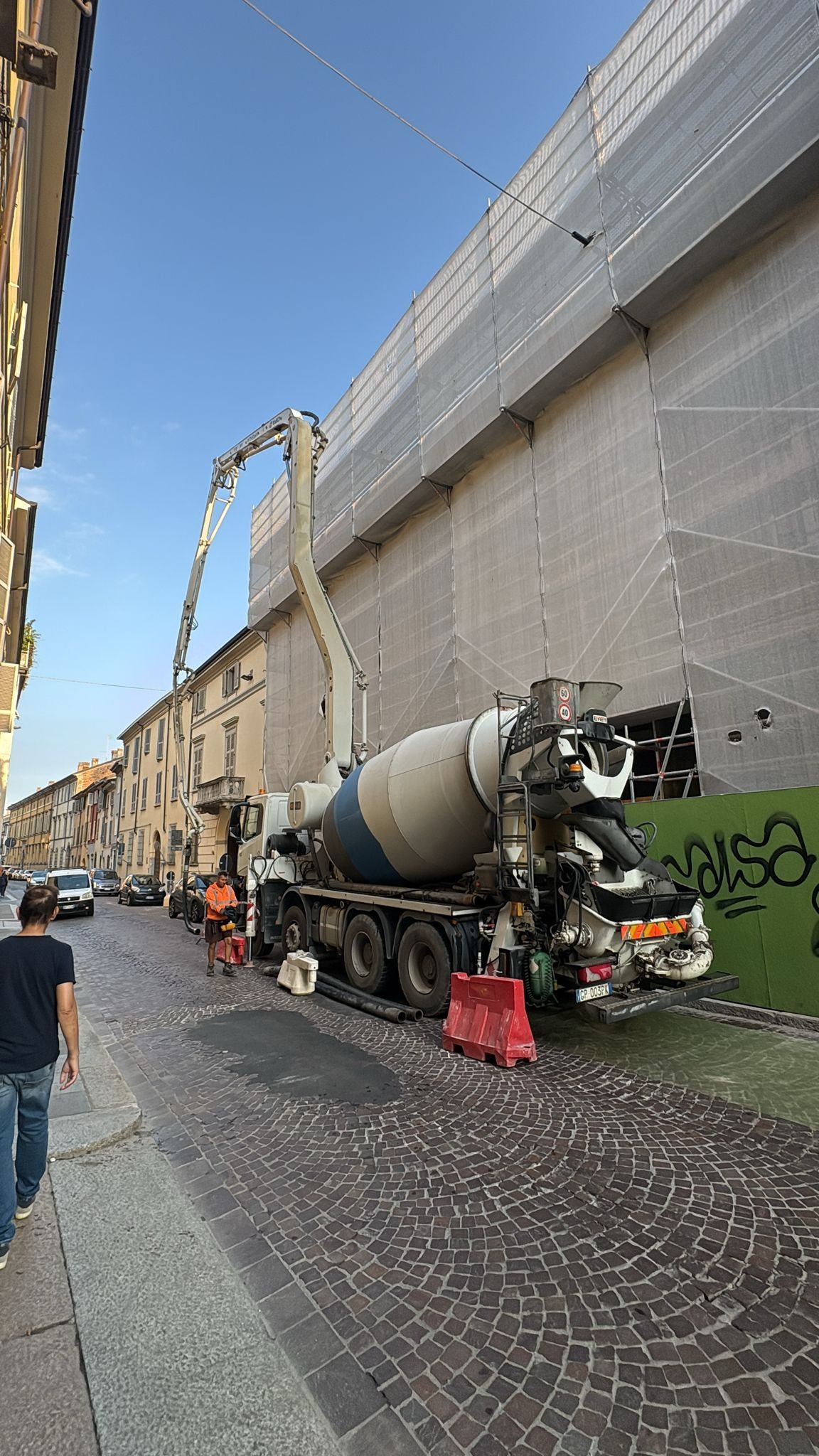 Piazzamento Beton pompa