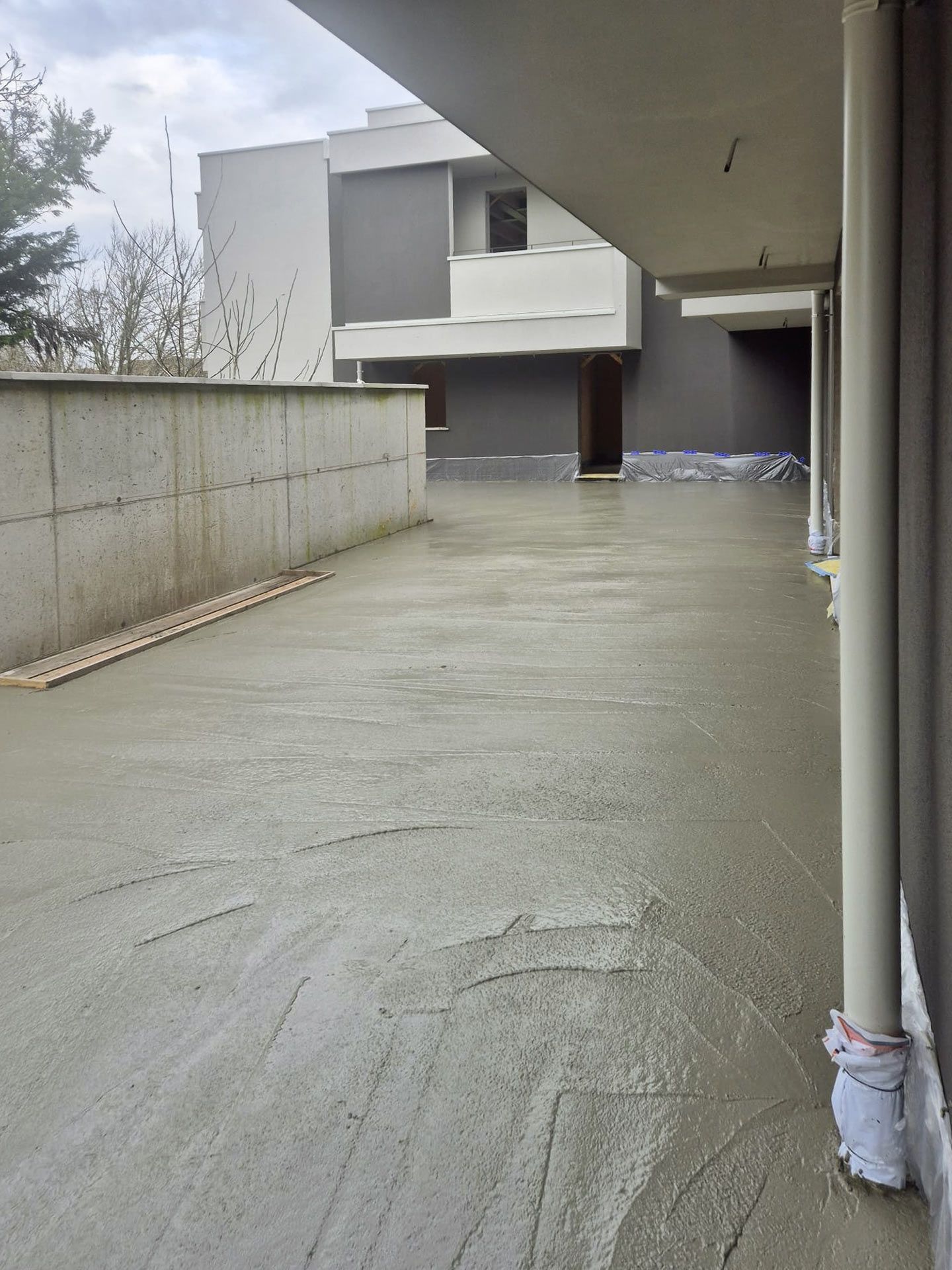 Terrazzi gettati
