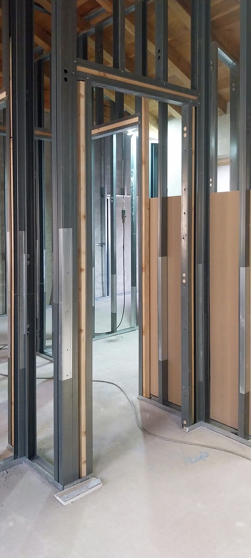 Struttura per porta H 240