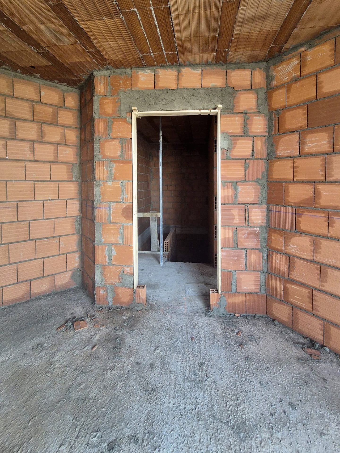 Muratura interna Villa 3