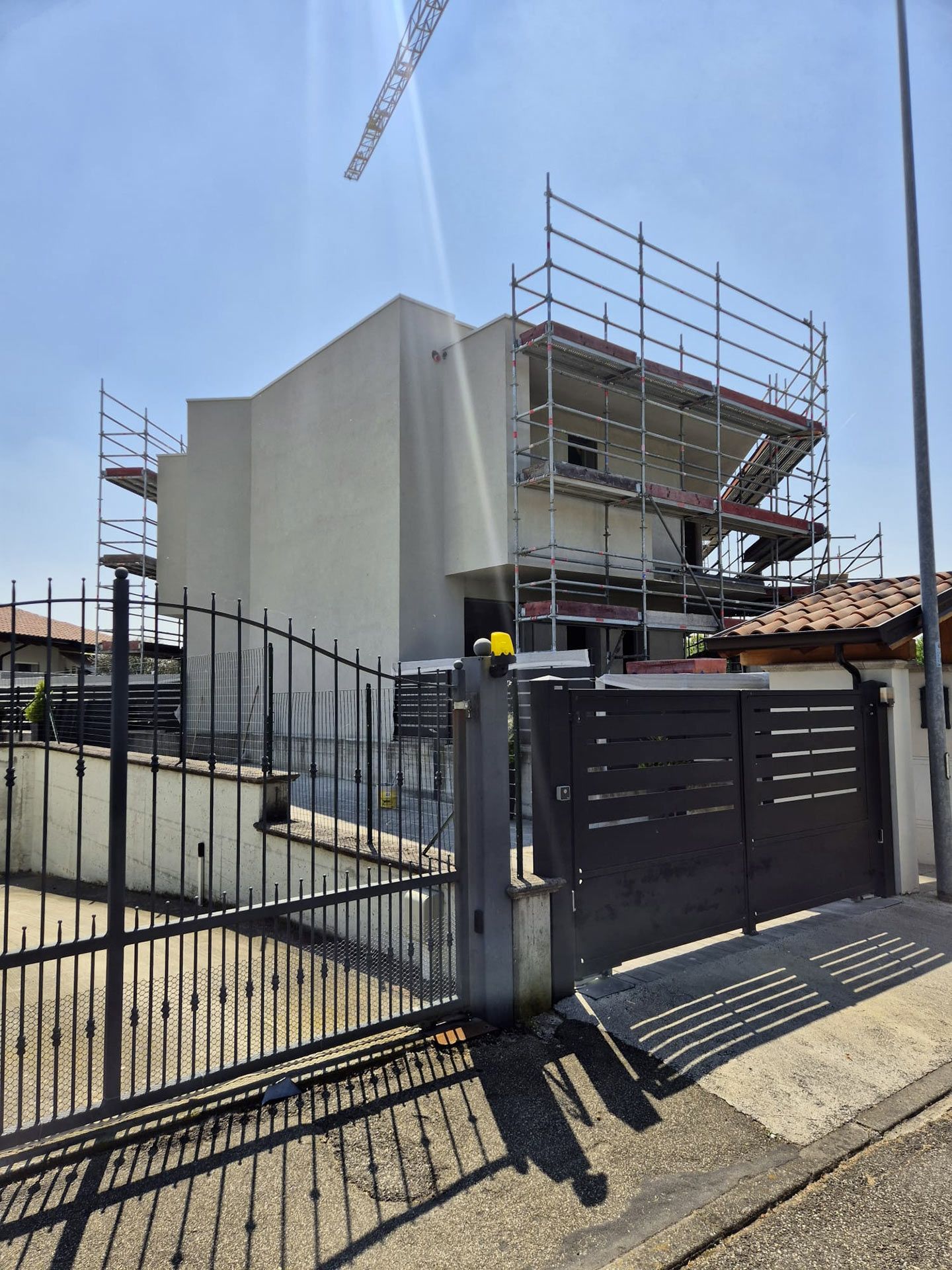 Rimozione ponteggio