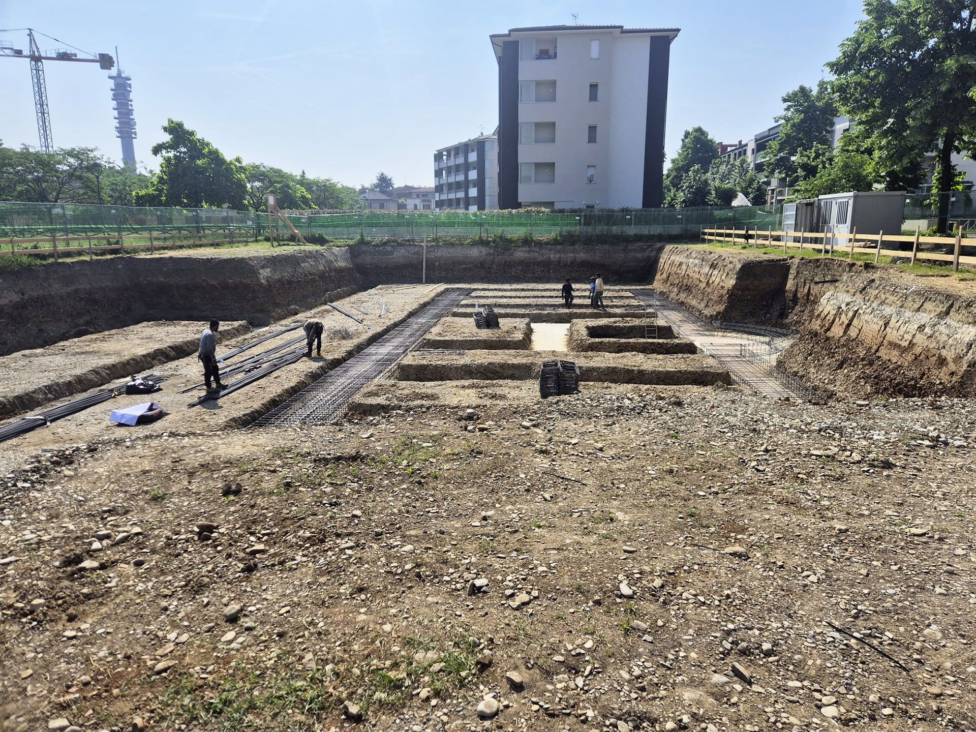 Posa ferro fondazioni