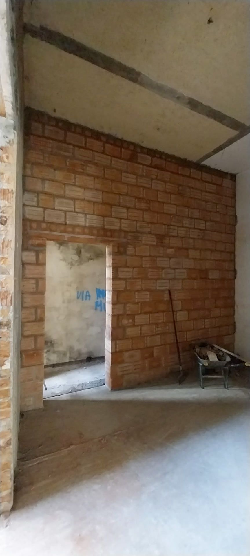 Muratura piano primo
