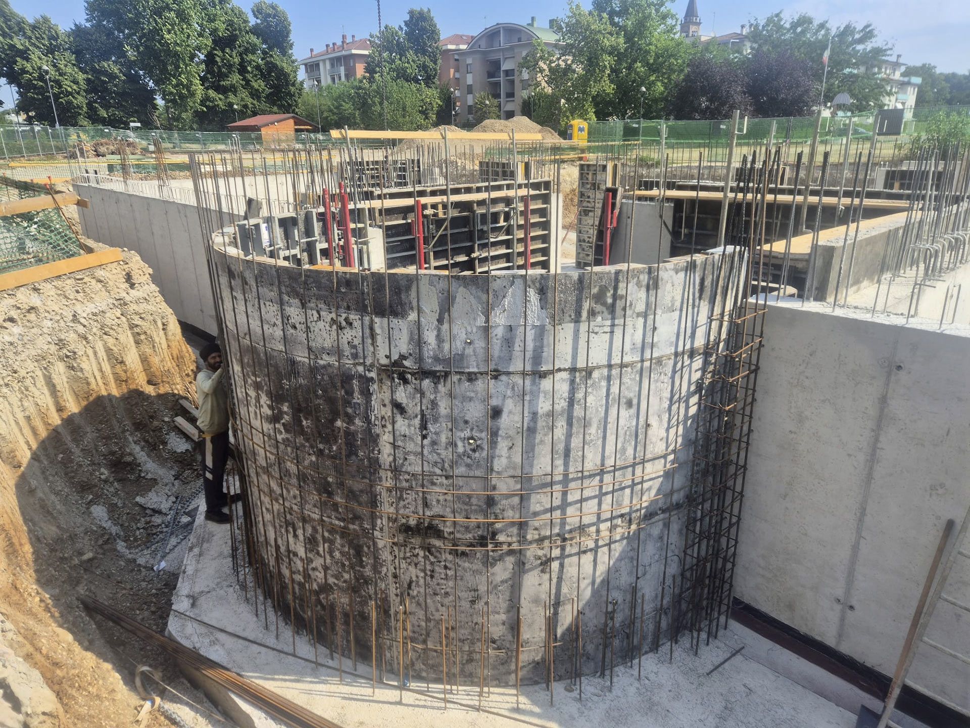 Armatura ferro muro tondo